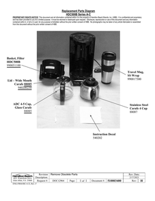 Part Location Diagram of 990093100 Hamilton Beach Foot